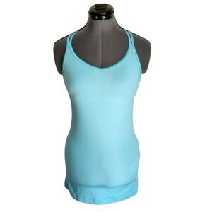Under Armour Racerback Tank Top with‎ Built in Bra Size XS